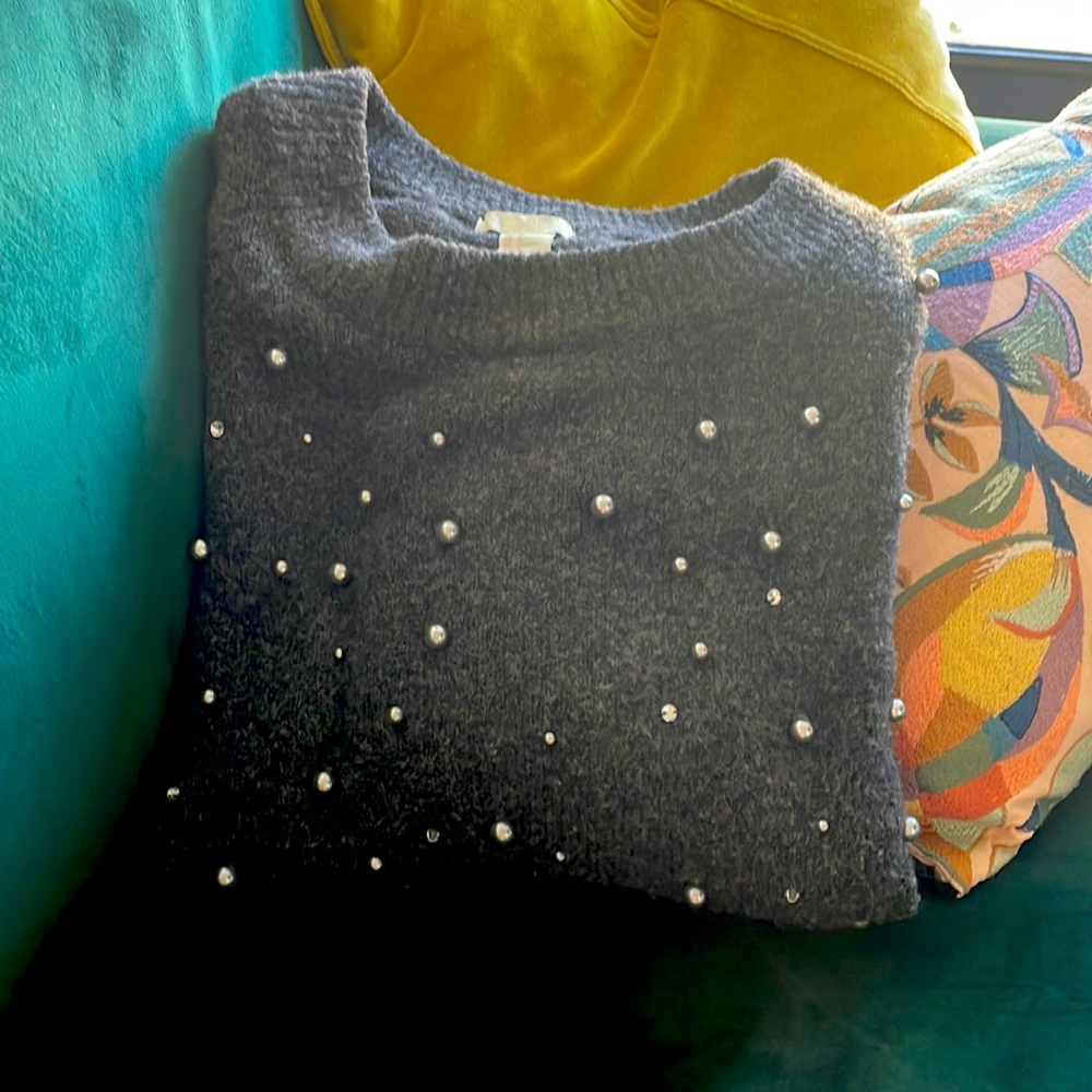 Embellished sweater